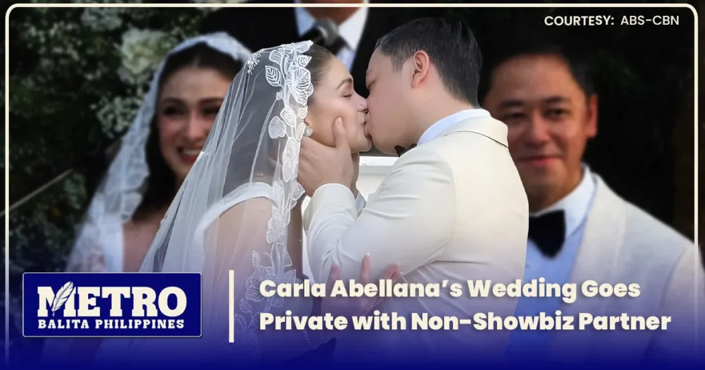 Carla Abellana’s Wedding Goes Private with Non-Showbiz Partner