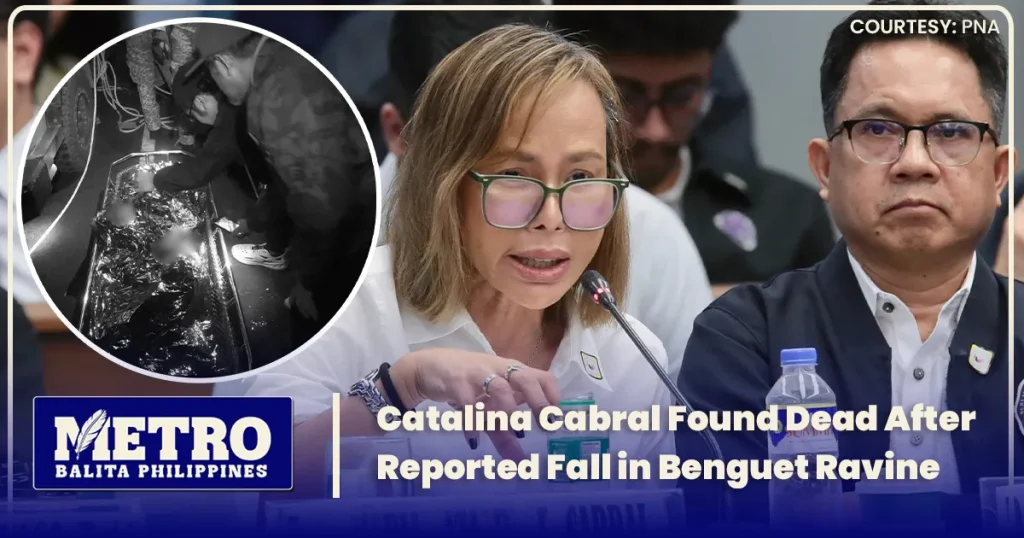 Catalina Cabral Found Dead After Reported Fall in Benguet Ravine