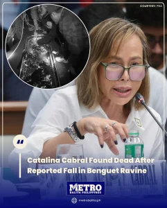 image of catalina cabral found dead after reported fall in benguet ravine