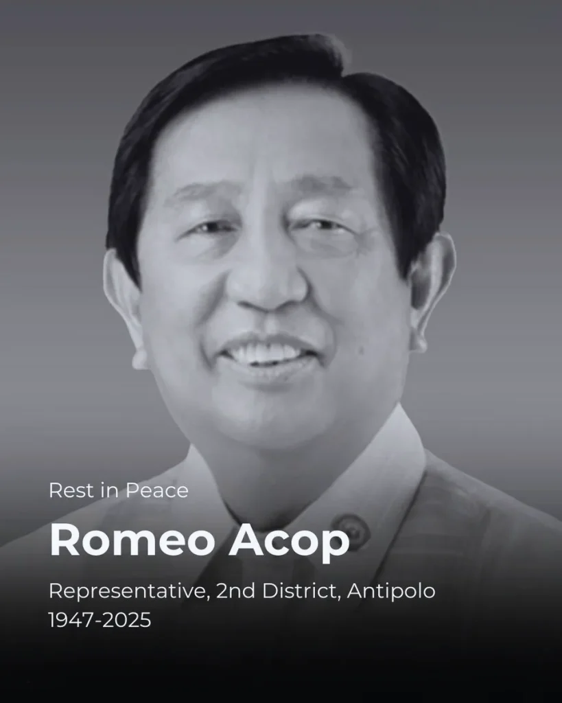 image of romeo acop cause of death and confirmation
