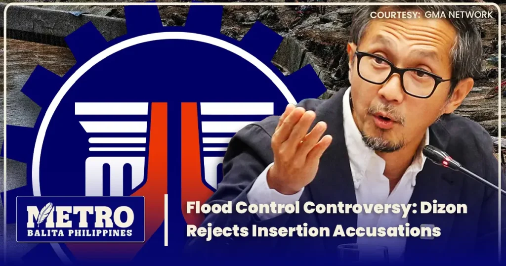 Flood Control Controversy: Dizon Rejects Insertion Accusations