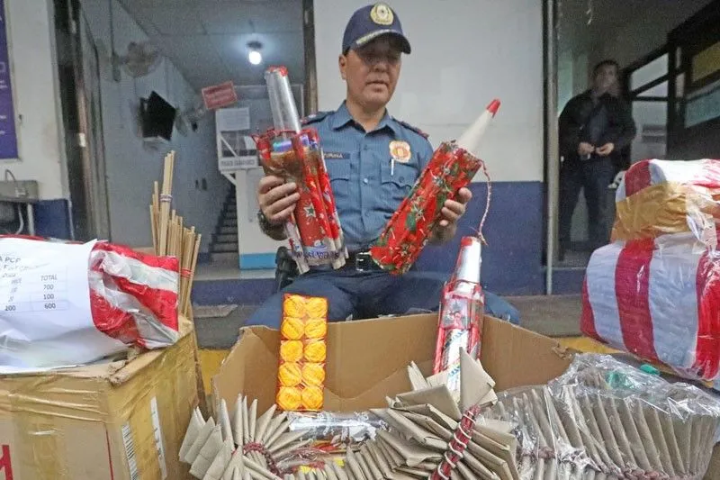 image of strict monitoring against illegal firecrackers
