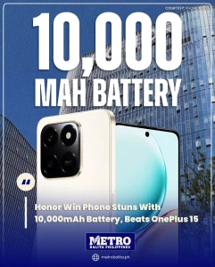 image of honor win phone stuns with 10,000mah battery, beats oneplus 15
