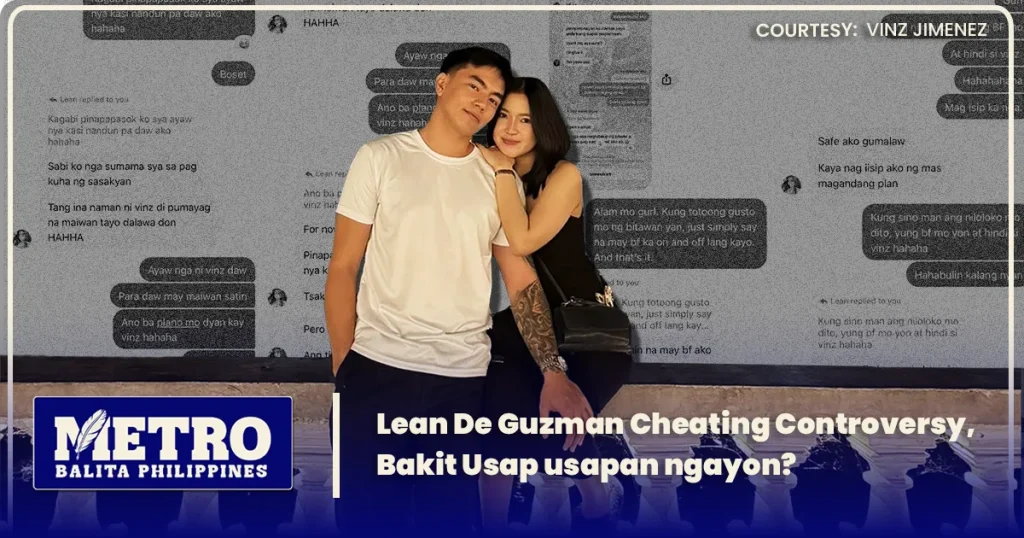 Lean De Guzman Cheating Controversy, Bakit Usap usapan ngayon?