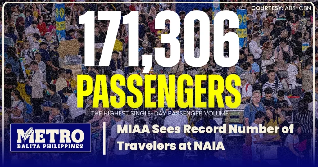 MIAA Sees Record Number of Travelers at NAIA