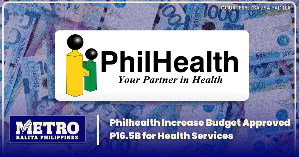 Philhealth Increase Budget Approved P16.5B for Health Services