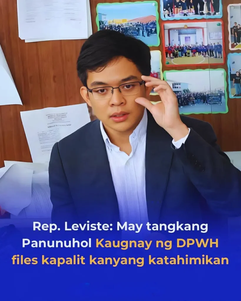 image of rep. leandro leviste reaksyon at mas malawak na implikasyon