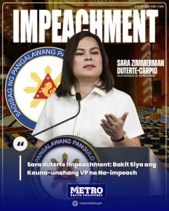 image of sara duterte impeachment: bakit siya ang kauna-unahang vp na na-impeach