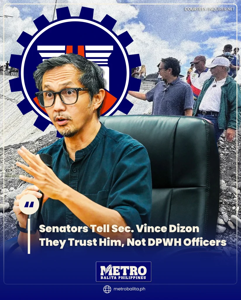 image of senators tell sec. vince dizon they trust him, not dpwh officers