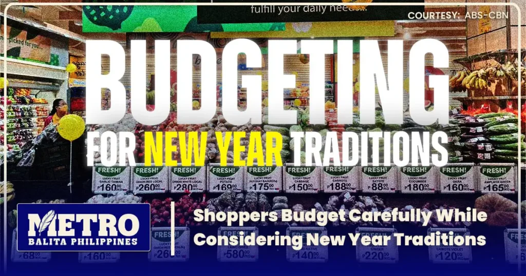 Shoppers Budget Carefully While Considering New Year Traditions