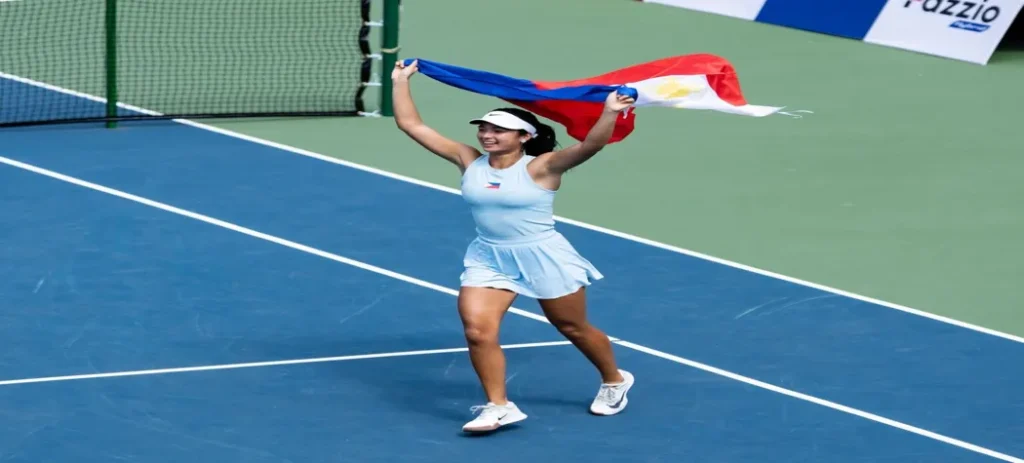 image of alex eala training and international experience pay off