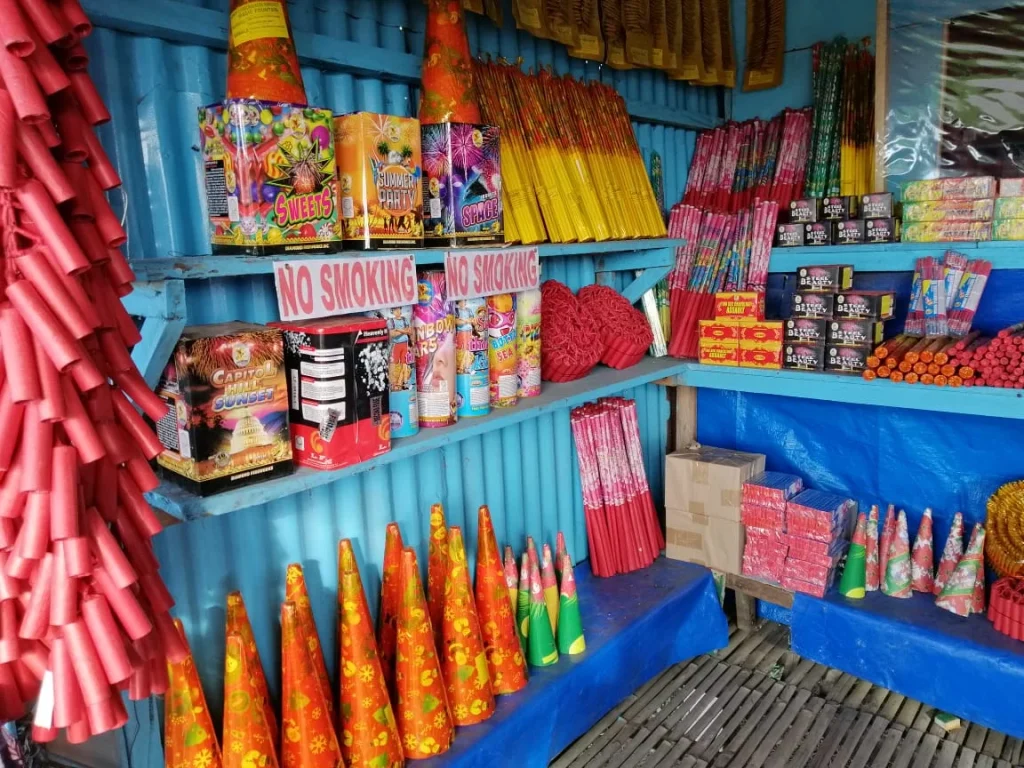 image of why organized firecracker zones are important
