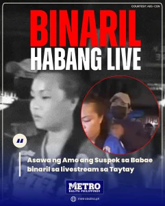 image of asawa ng amo ang suspek sa babae binaril sa livestream sa taytay