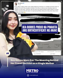image of bea borres mom era: the meaning behind her proud decision as a single mother