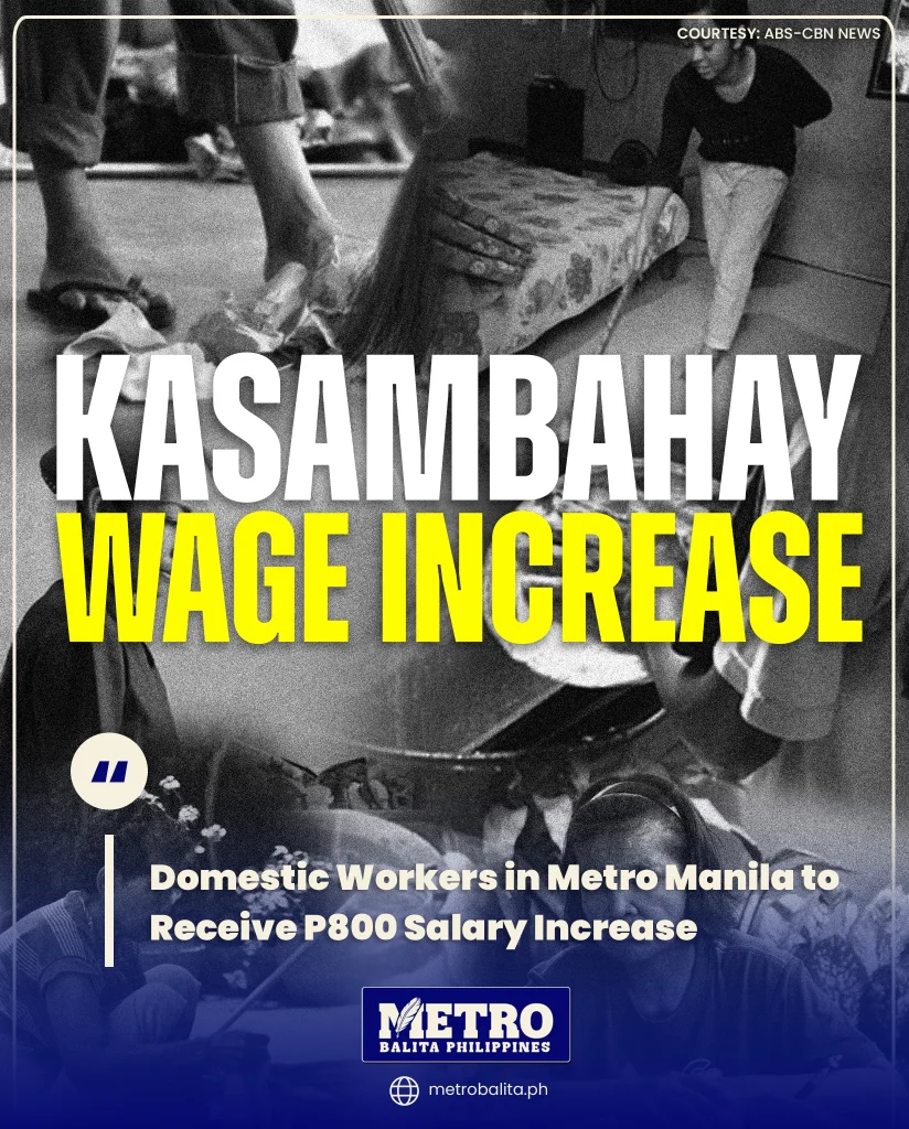 image of domestic workers in metro manila to receive ₱800 salary increase