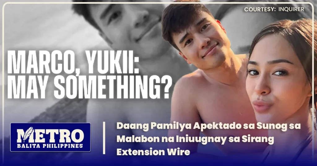 Marco Gumabao at Yukii Takahashi, Umano’y May Namumuong Romance?