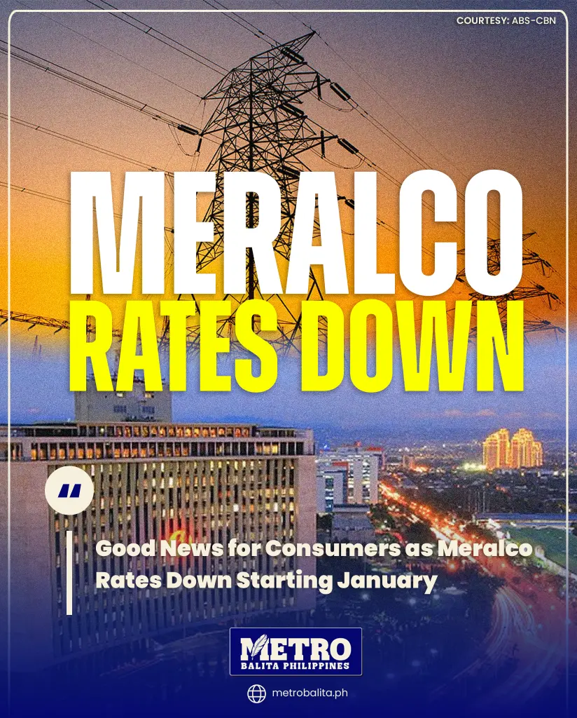 Meralco Rates Down