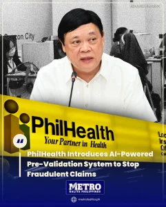 image of philhealth introduces ai-powered pre-validation system to stop fraudulent claims