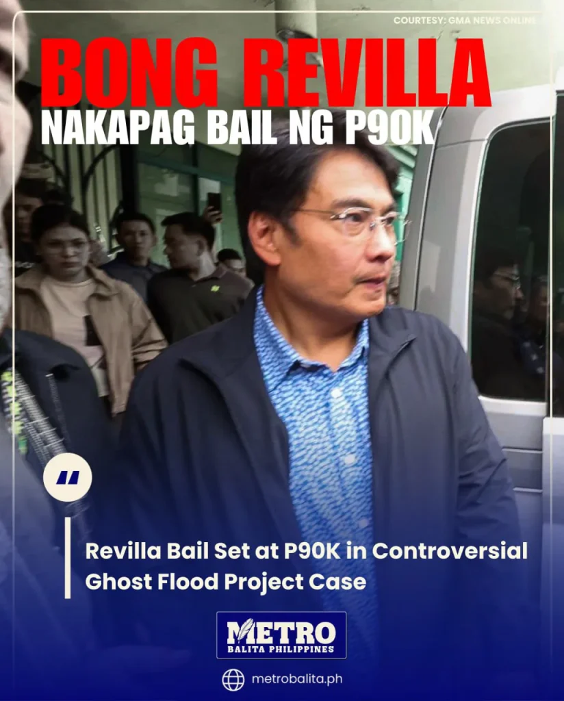 Revilla Bail Set at P90K in Controversial Ghost Flood Project Case