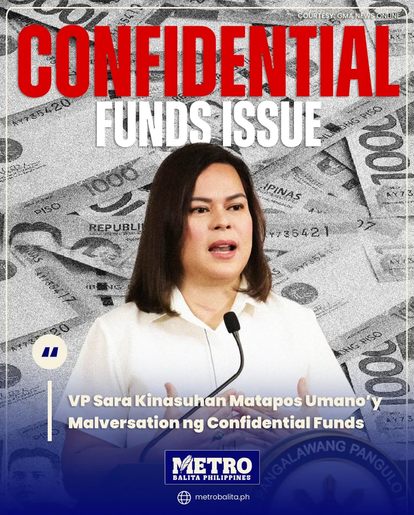 image of vp sara kinasuhan matapos umano’y malversation ng confidential funds