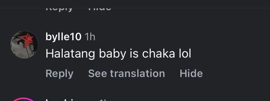 image of panawagan ni bea borres baby sa mga basher