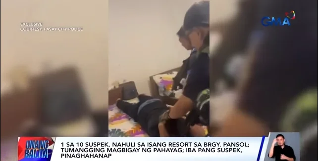 image of vlogger ng ginto pagkakaaresto at mga ebidenyang narekober