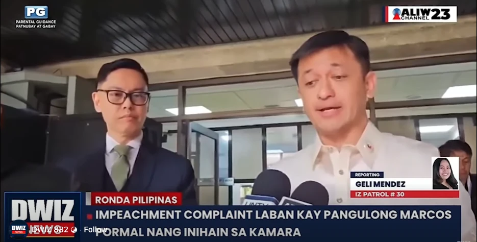 image of impeachment bongbong marcos pormal na paghahain ng reklamo sa kamara