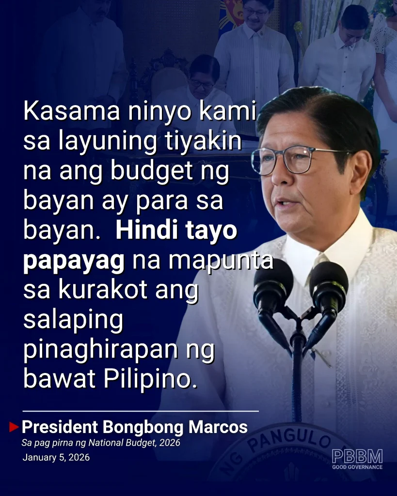 image of ano ang totoong layunin ng 2026 national budget