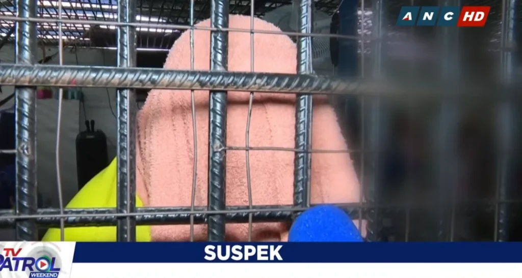 image of babae binaril sa livestream pag-aresto at pagtanggi ng suspek