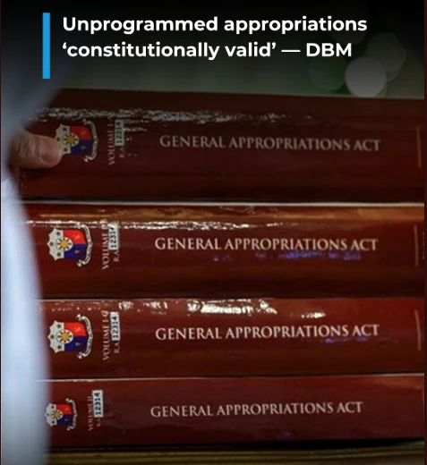 image of unprogrammed appropriations how these funds are different from regular budget items