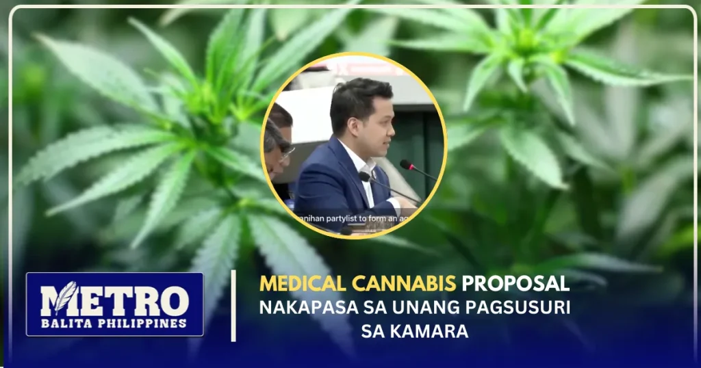 Medical Cannabis Proposal, Nakapasa sa Unang Pagsusuri sa Kamara