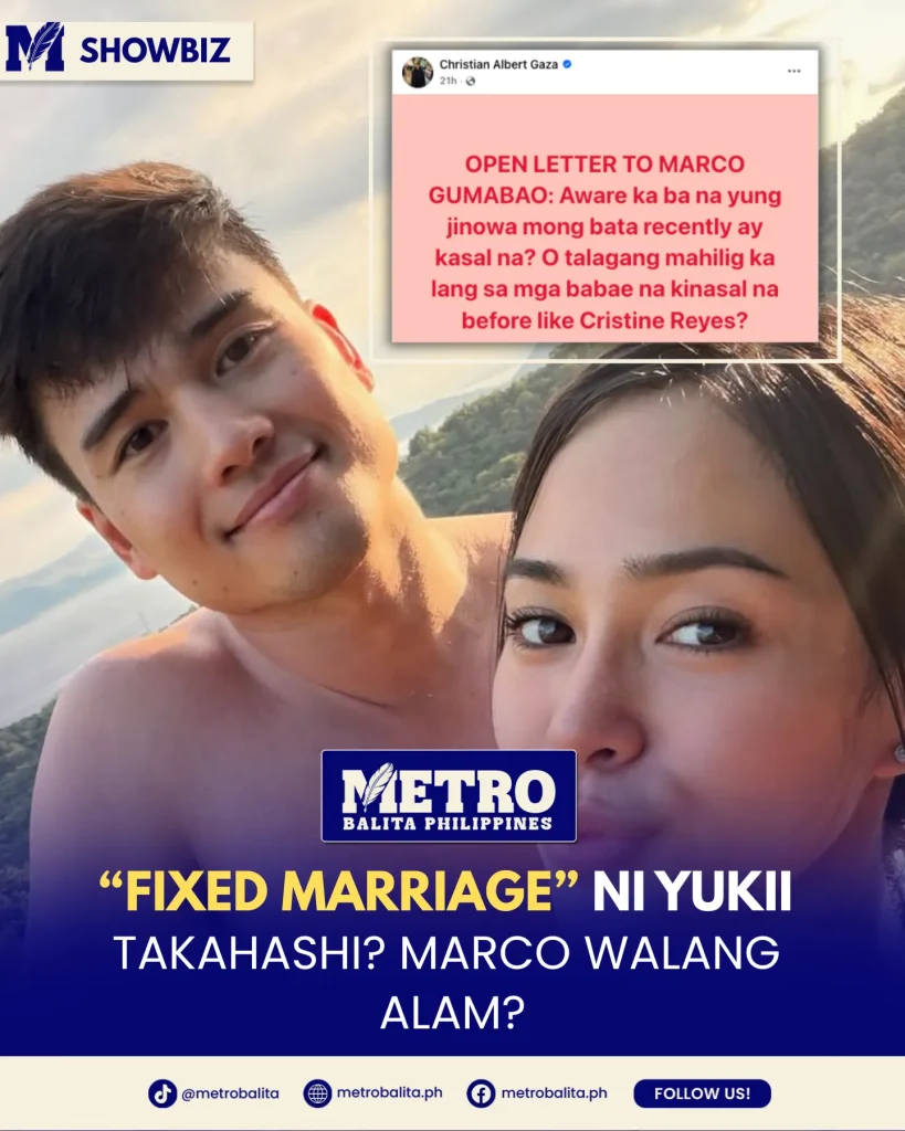 image of marco gumabao, hiniwalayan si yukii dahil kasal pala sa iba?