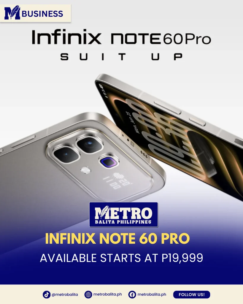 image of infinix note 60 pro now available starting p19,999