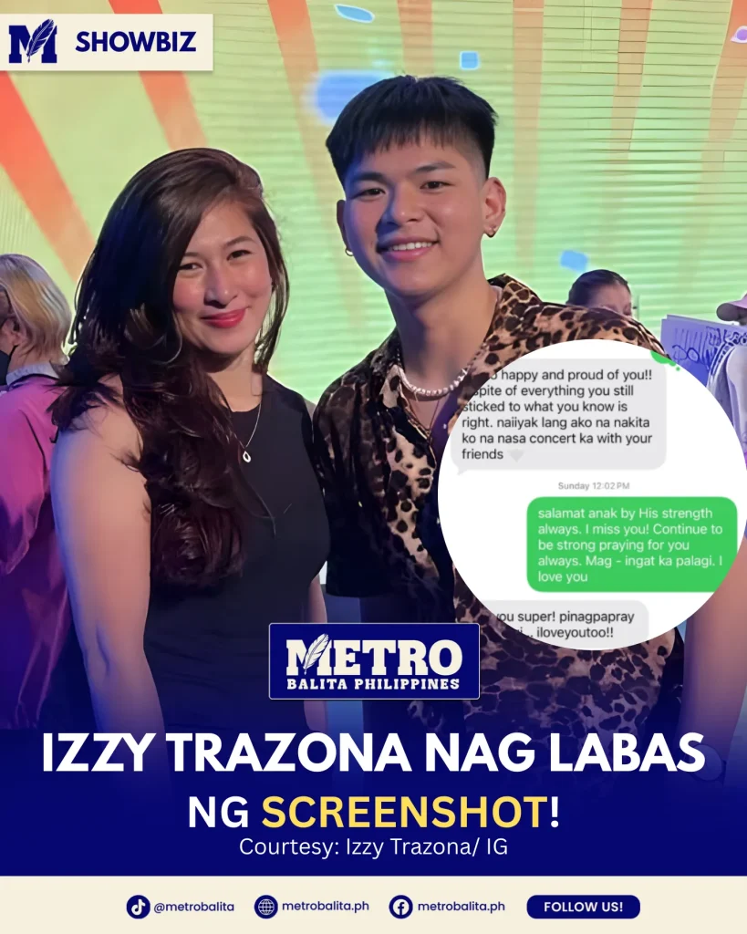 image of izzy trazona issue: “ayoko na sana i-public!” screenshot ng usapan, ibinunyag