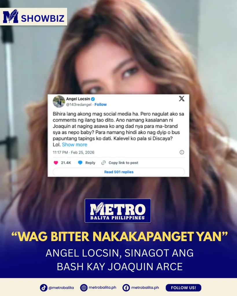 image of angel locsin defends stepson joaquin arce from nepo claims