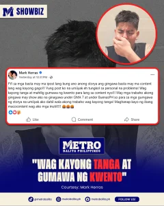 image of mark herras, itinanggi ang balitang nag-breakdown dahil sa trabaho
