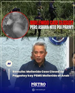 image of remulla: mollenido case closed sa pagpatay kay psms mollenido at anak