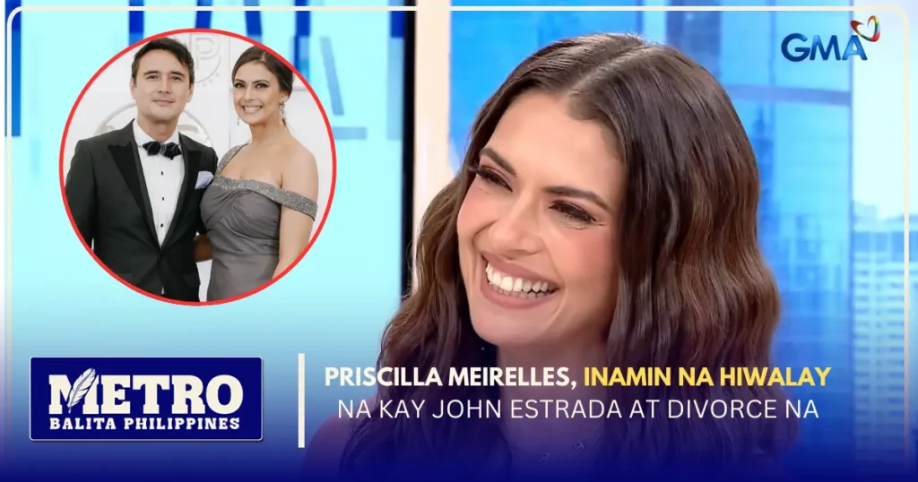 Priscilla Meirelles, Inamin na Hiwalay na kay John Estrada at Divorce