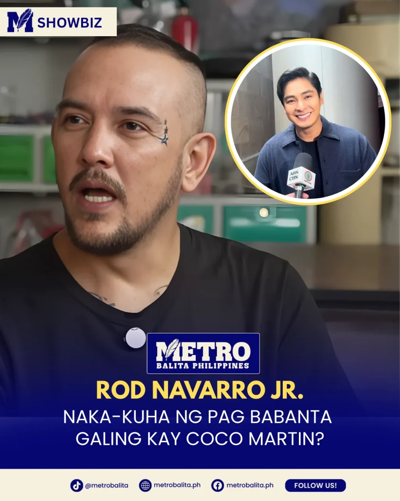 image of anak ni rod navarro sr, nakatikim ng banta galing kay coco martin