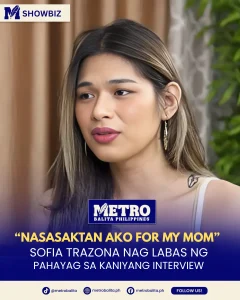 image of sofia trazona addresses controversial remarks by alvin aragon