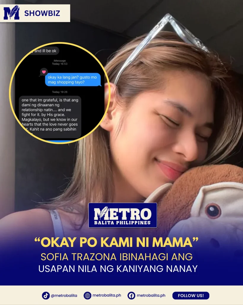 image of “maayos kami”: sofia trazona at izzy nilinaw ang isyu sa gitna ng online hate