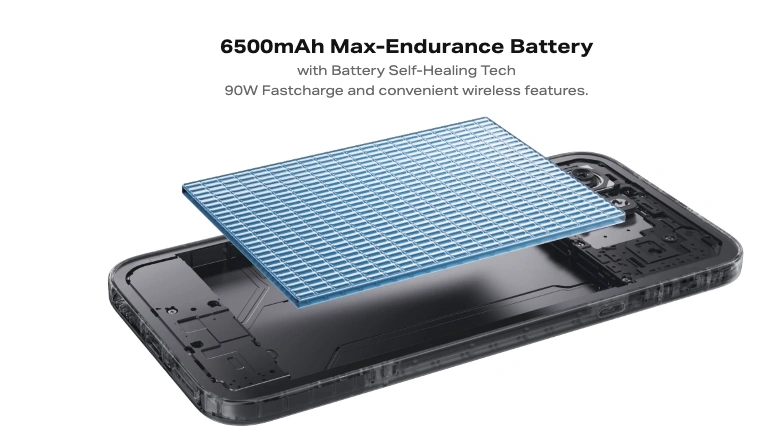 image of infinix note 60 pro large battery built for all-day use