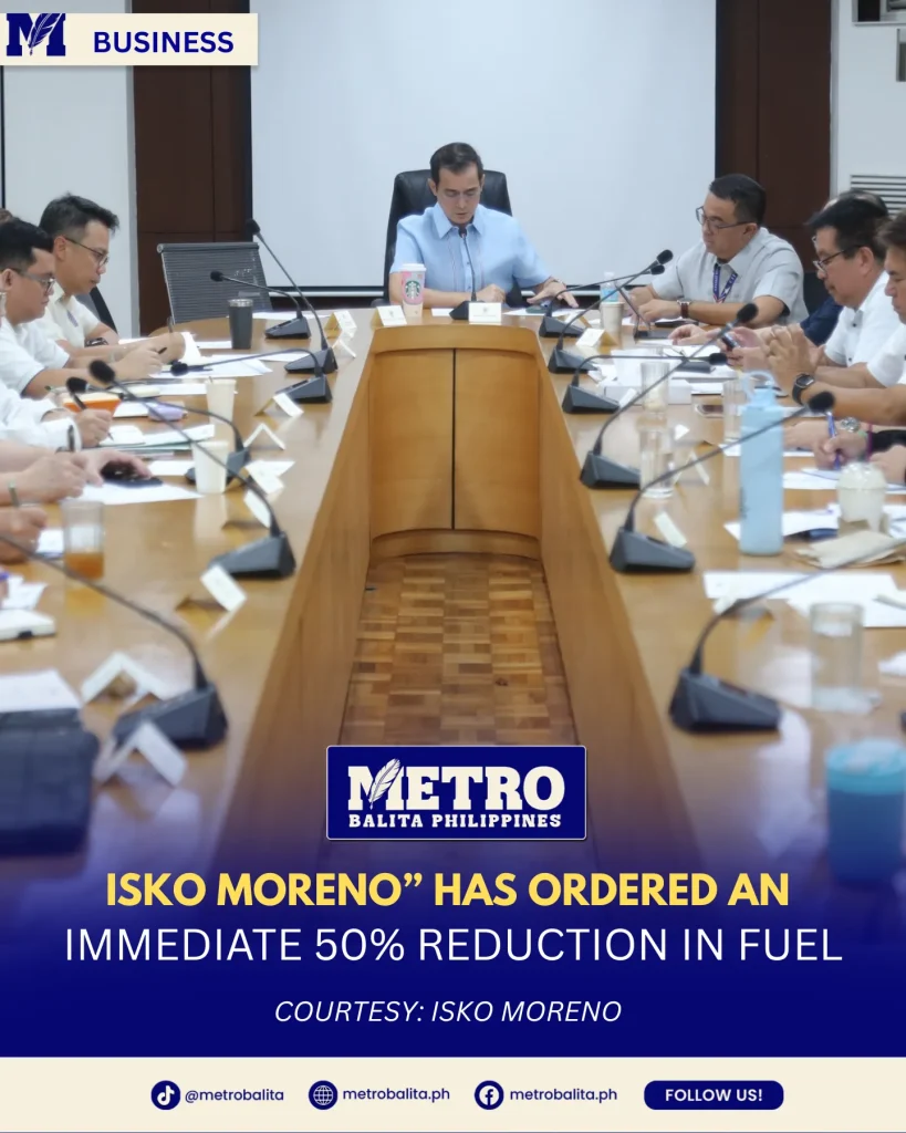 image of fuel fuel cost control: how isko moreno reduced manila lgu fuel use by 50%
