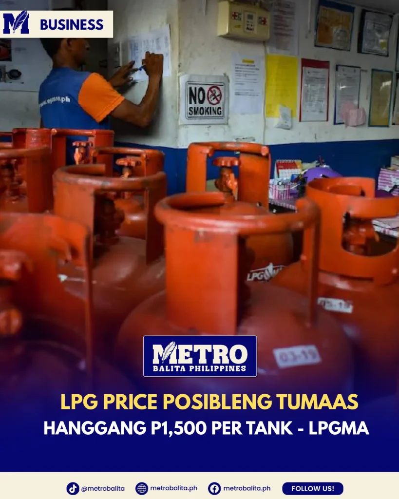 image of lpg prices maaaring tumaas, ayon sa unang ulat