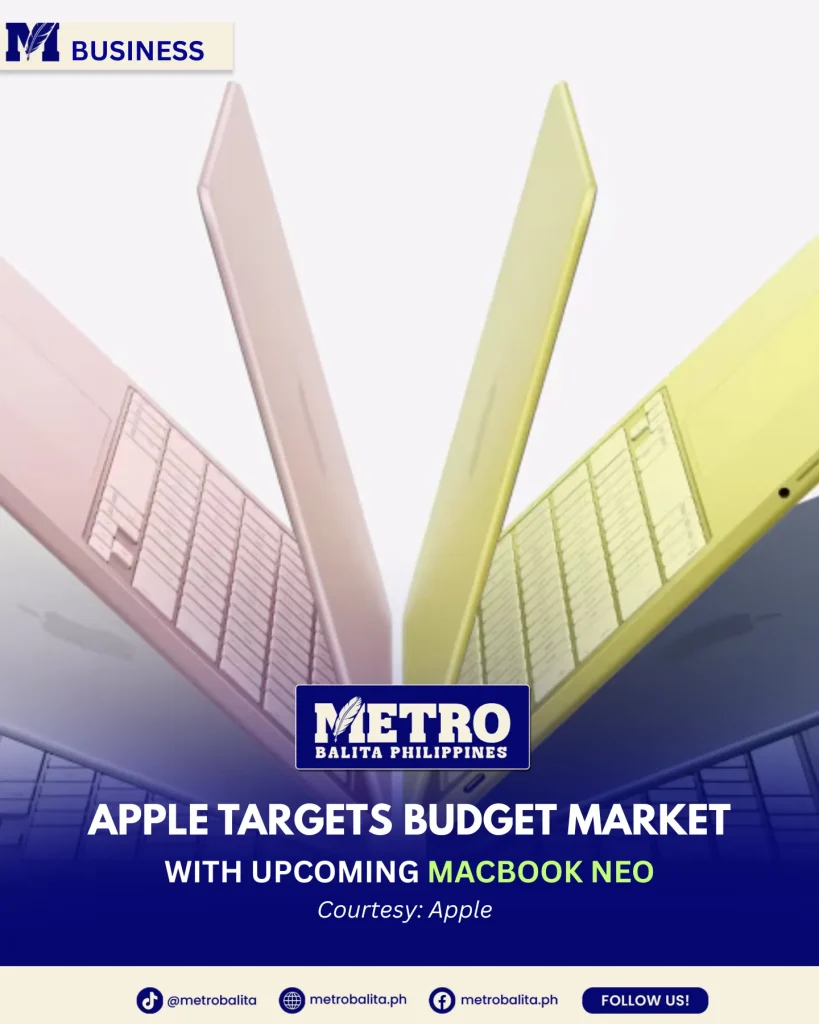 image of apple introduces macbook neo as a new low-cost laptop option