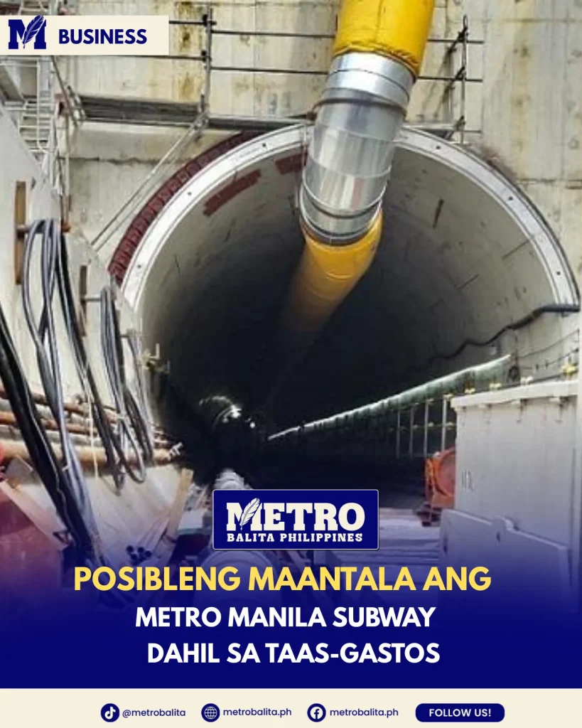 image of metro manila subway delays possible as global conflict pushes costs higher