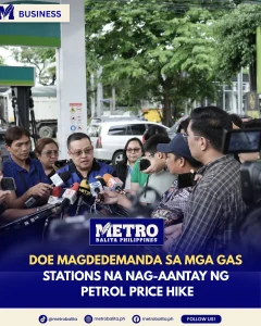 image of doe magpapasara at magkakaso ng gas stations na nagmamanipula ng petrol price