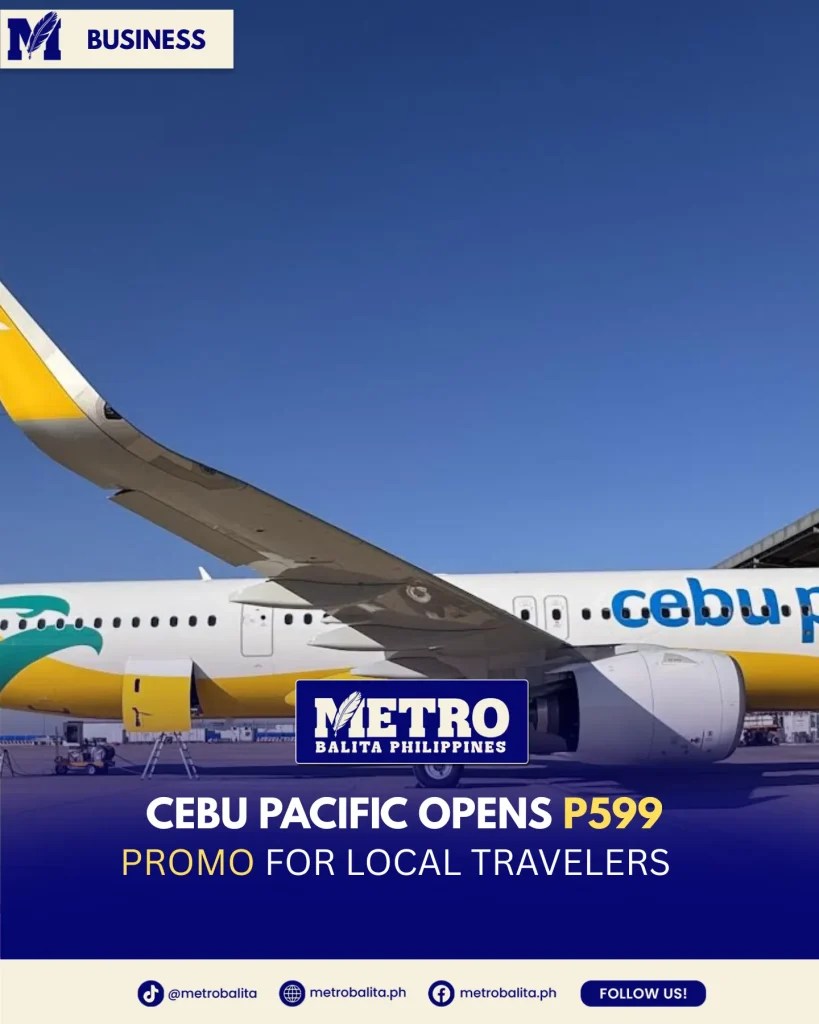 image of cebu pacific offers p599 one-way domestic flights until april 30