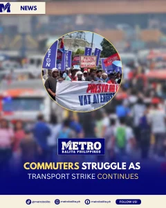 image of commuters experience longer waits on strike day 2