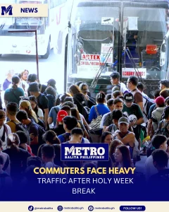 image of back-to-work rush hits metro manila commuters after holy week